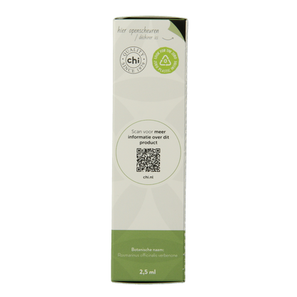Chi Rozemarijn, verbenon etherische olie eko bio 2.5 Milliliter