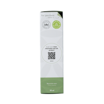 Chi Sinaasappel rood etherische olie eko bio 10 Milliliter