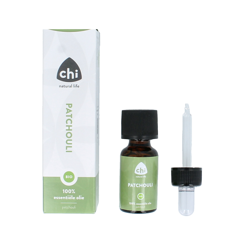 Chi Patchouli etherische olie bio 10 Milliliter
