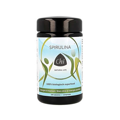 Chi Spirulina 500mg tabletten bio 190 Tabletten