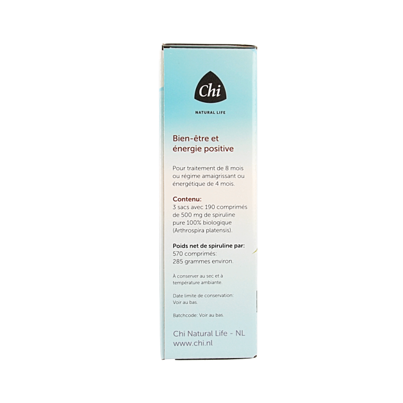 Chi Spirulina navul bio 570 Tabletten
