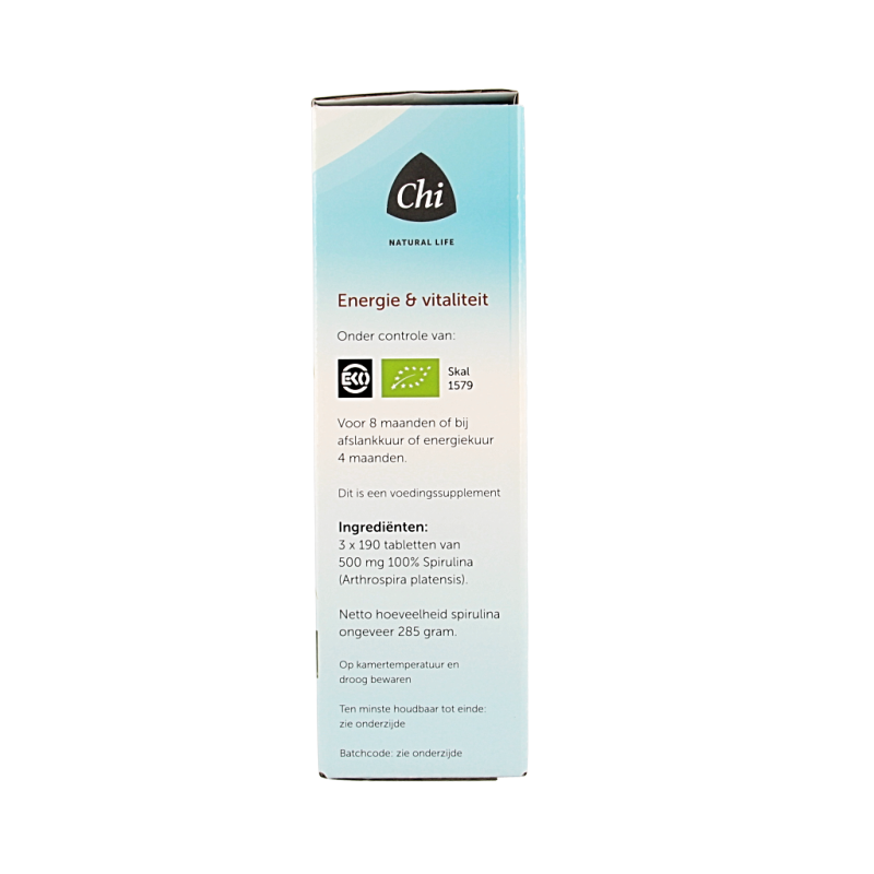 Chi Spirulina navul bio 570 Tabletten