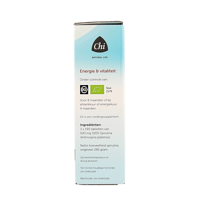 Chi Spirulina navul bio 570 Tabletten