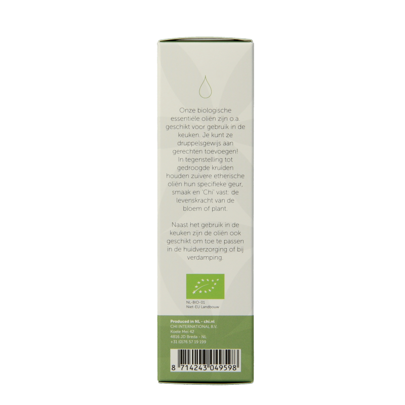Chi Pepermunt Frankrijk etherische olie eko bio 10 Milliliter