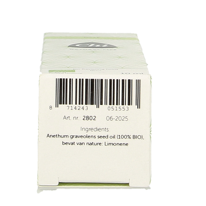 Chi Dille etherische olie cultivar bio 10 Milliliter