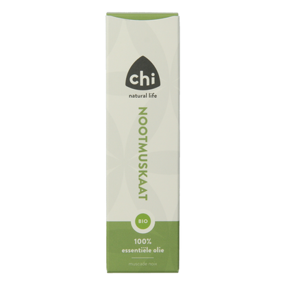 Chi Nootmuskaat olie eko bio 10 Milliliter