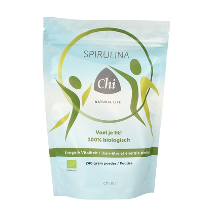 Chi Spirulina poeder bio 240 Gram