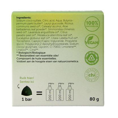 Chi Tea tree body bar 80 Gram