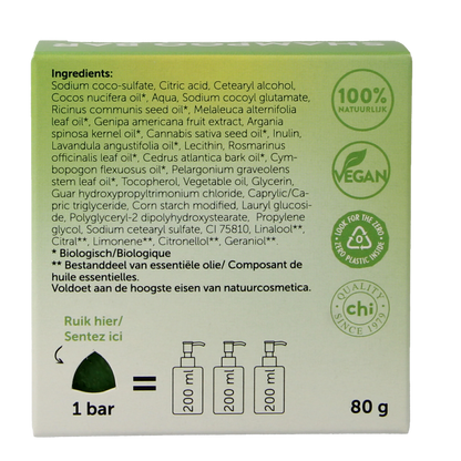 Chi Tea tree shampoo bar 80 Gram