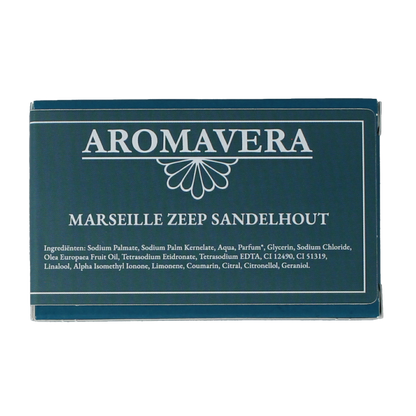 Aroma Vera Marseillezeep santal/sandelhout bio 125 Gram