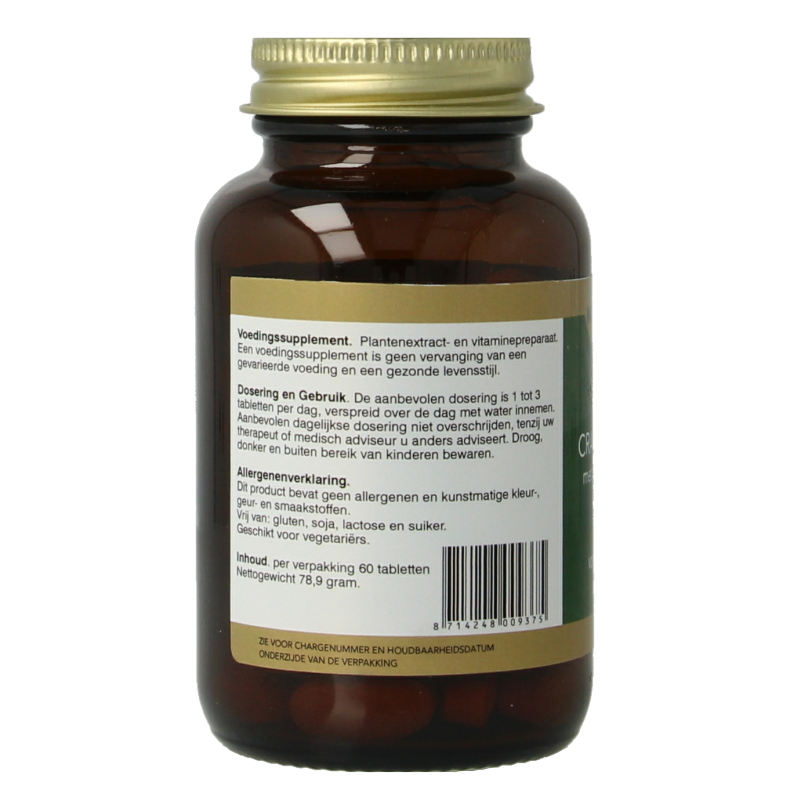 Natupharma Cranberry 15:1 met vitamine C & bioflavonoiden 60 Tabletten
