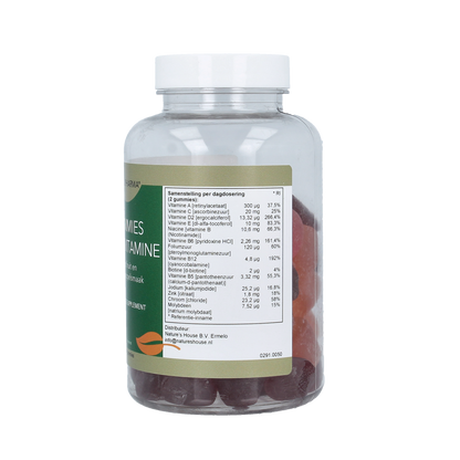 Natupharma Gummies multi vitamine roodfruit/sinaasappel 50.00 Gummies
