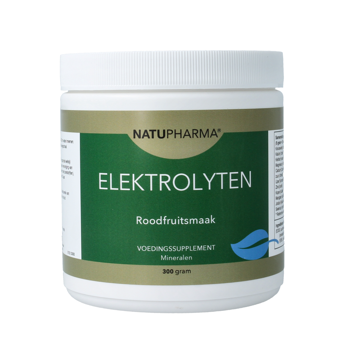 Natupharma Elektrolyten rood fruit 300.00 Gram