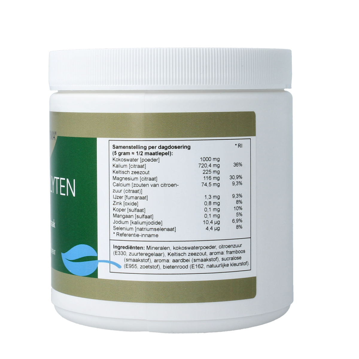 Natupharma Elektrolyten rood fruit 300.00 Gram