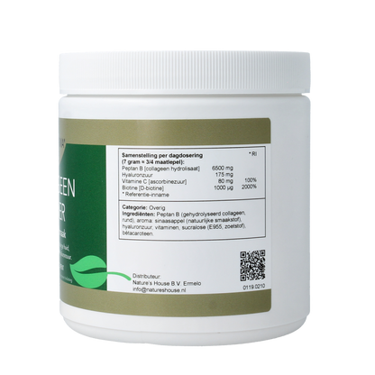 Natupharma Collageen poeder sinaasappelsmaak 210.00 Gram