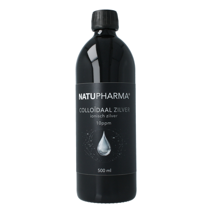 Natupharma Ionisch zilverwater 10ppm 500.00 Milliliter