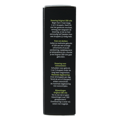 CBD Original CBD olie 10% 10.00 Milliliter