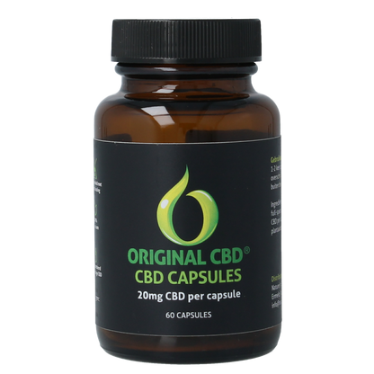 CBD Original CBD olie 20mg 60.00 Capsules