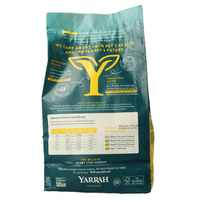 Yarrah Adult kattenvoer met kip bio 800 Gram