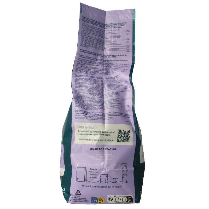 Yarrah Kattenvoer voor gesteriliseerde kat wheat-free bio 2000 Gram