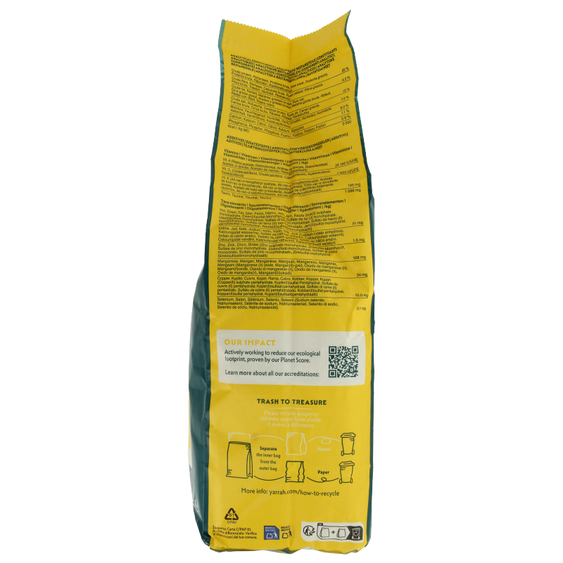 Yarrah Adult hondenvoer met kip bio MSC 2000 Gram