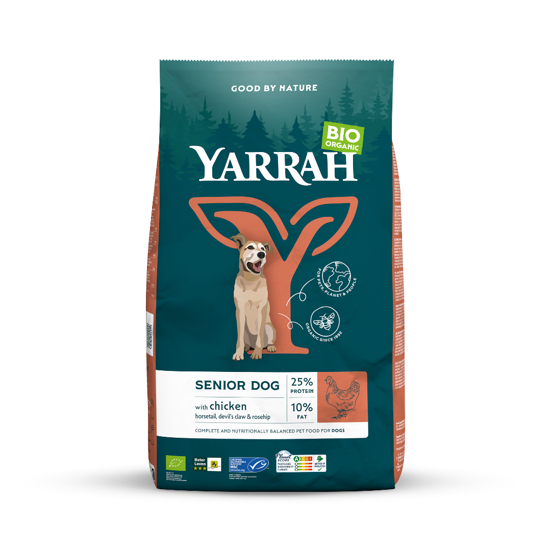 Yarrah Hondenvoer senior bio MSC 10 Kilogram