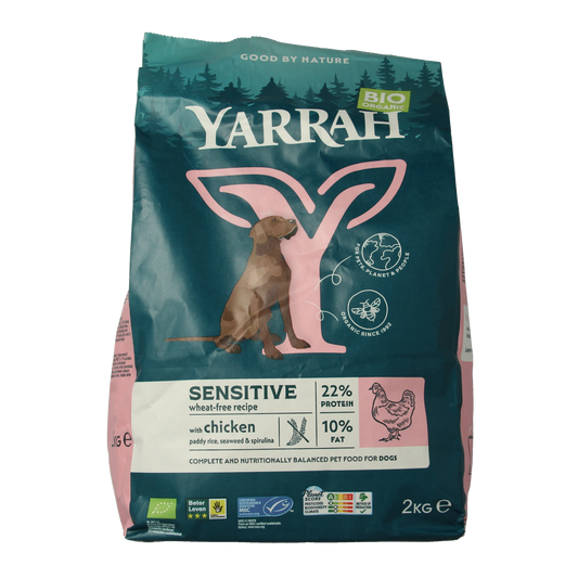 Yarrah Hondenvoer sensitive bio MSC 2000.00 Gram