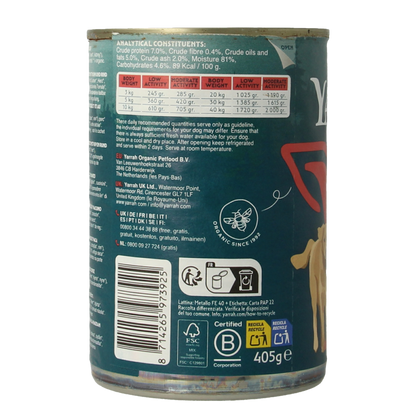 Yarrah Hond brok rund in saus bio 405 Gram