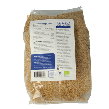 De Halm Amaranthvlokken bio 500.00 Gram