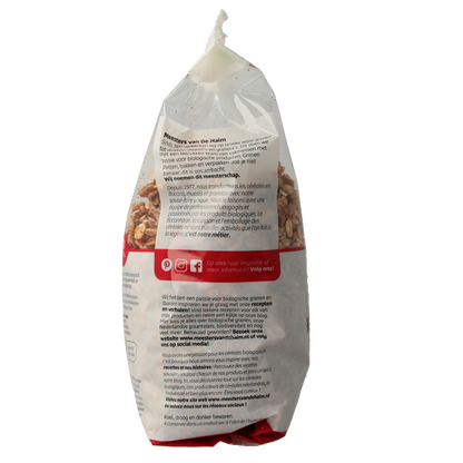 De Halm Muesli krokant bosvruchten bio  500 Gram