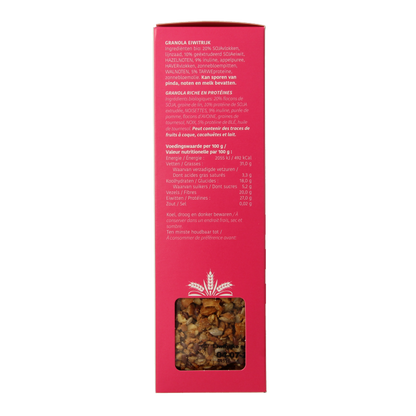 De Halm Granola eiwitrijk bio 350 Gram