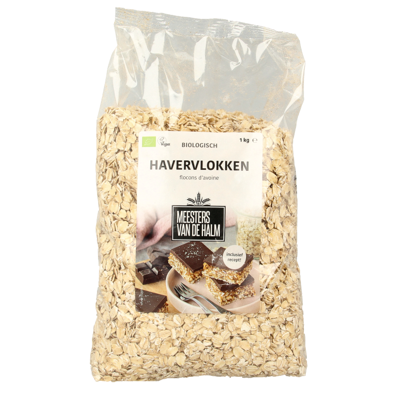 De Halm Havervlokken bio 1 Kilogram