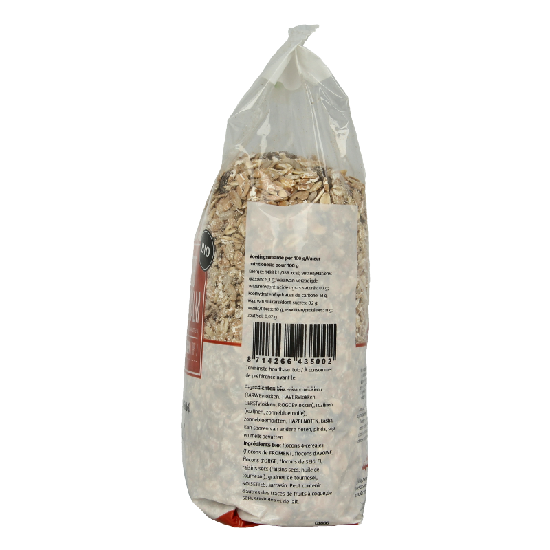 De Halm Muesli standaard bio 750 Gram