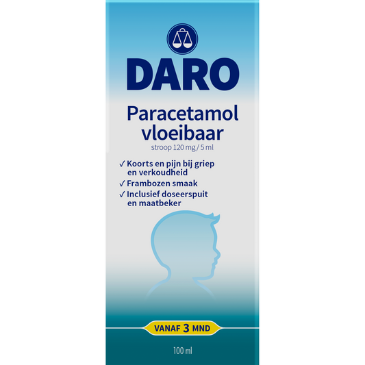 Daro Paracetamol vloeibaar 100.00 Milliliter
