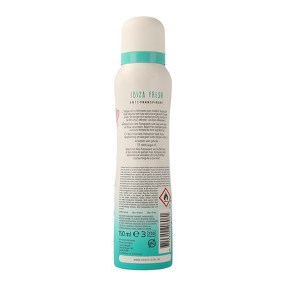 Vogue Girl deodorant Ibiza fresh  150.00 Milliliter
