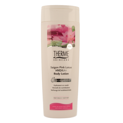 Therme Saigon pink lotus bodylotion hydra+ 250 Milliliter