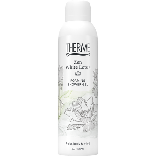 Therme Zen white lotus foaming shower gel 200 Milliliter