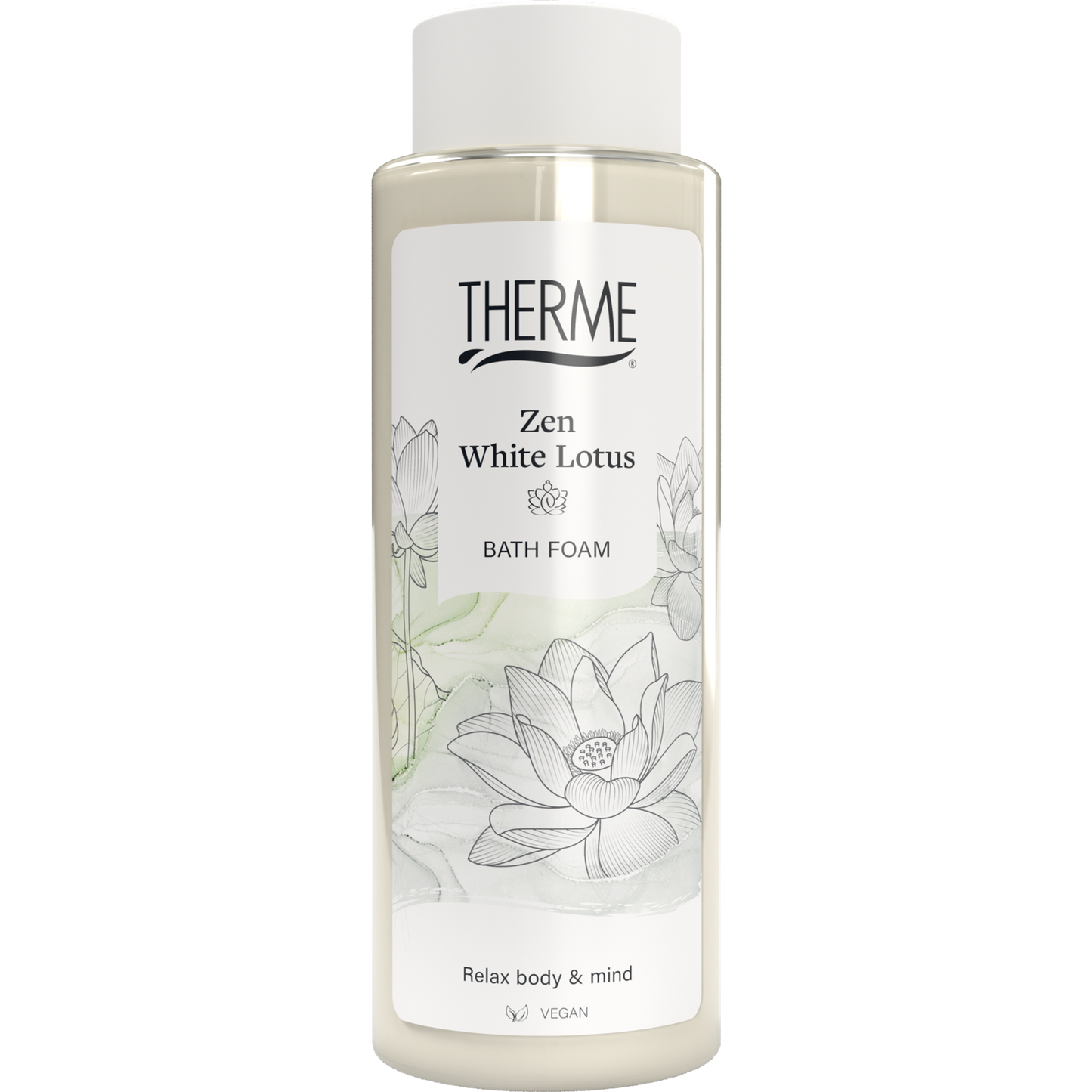 Therme Zen white lotus relaxing bath foam 500.00 Milliliter