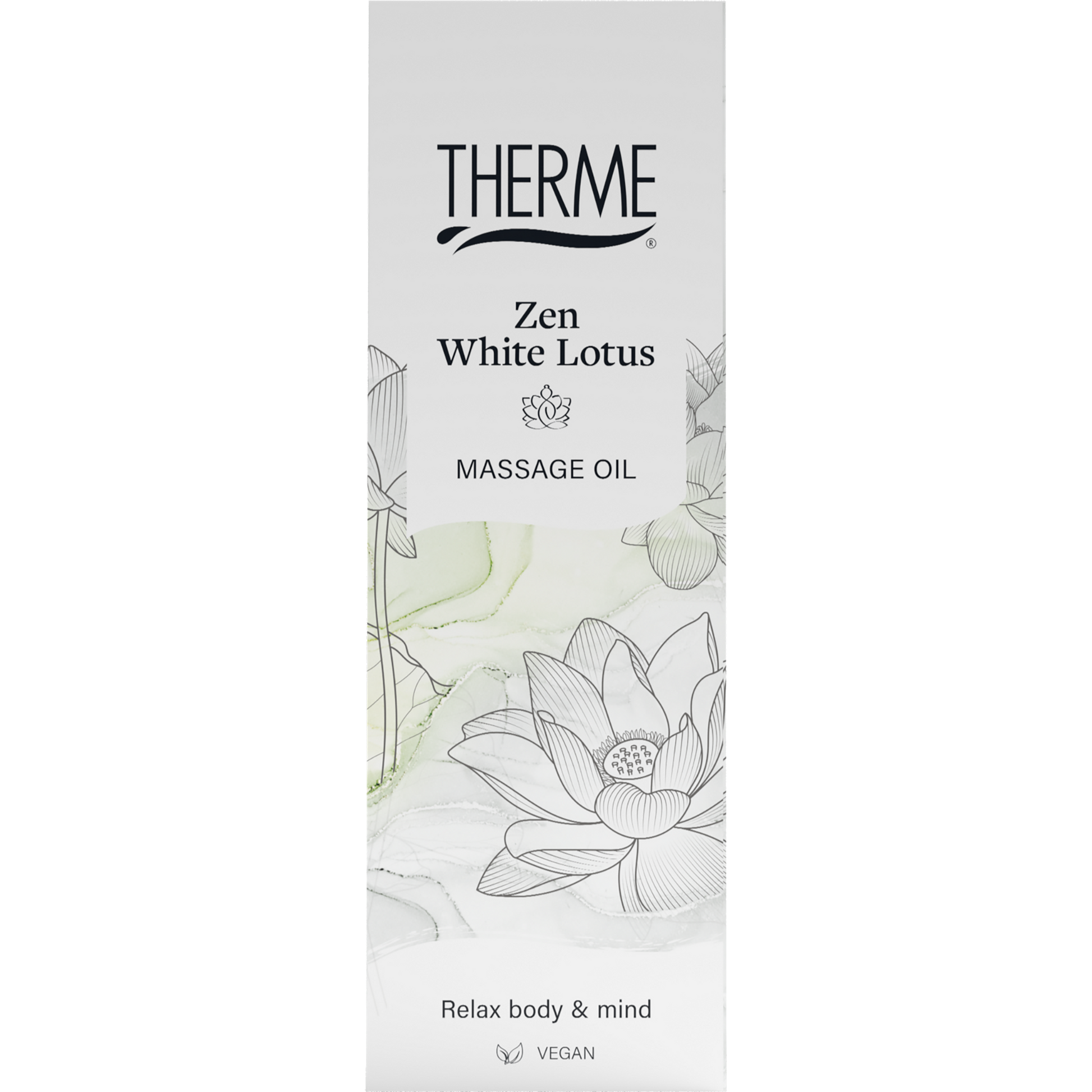 Therme Zen white lotus massage oil 125 Milliliter