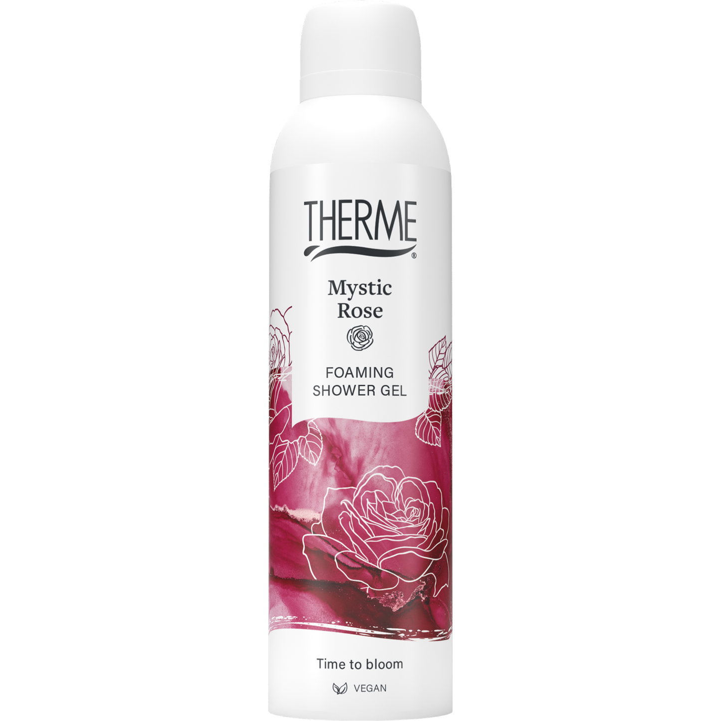 Therme Mystic rose foam showergel 200.00 Milliliter