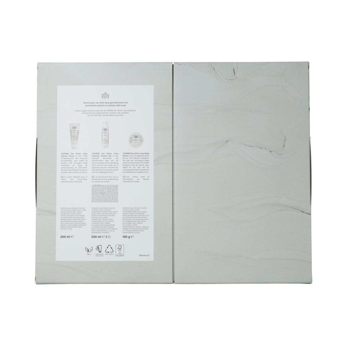Therme Lichaamsverzorging Giftset Zen White Lotus 3.00 Stuks