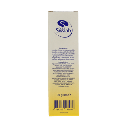 Dr. Swaab Lanoline creme tube 30 Gram