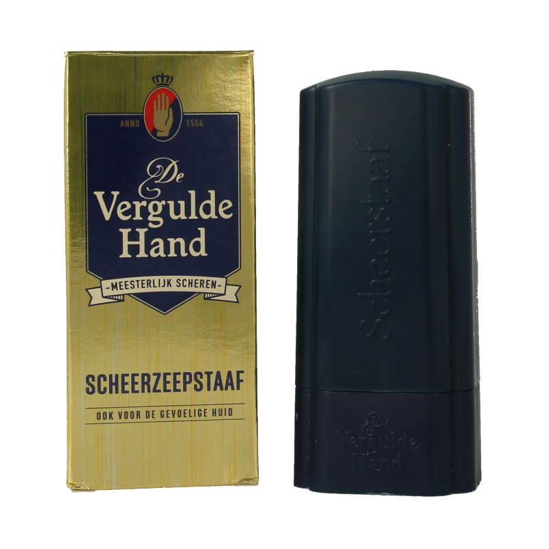 Vergulde Hand Scheerzeepstaaf 75 Gram