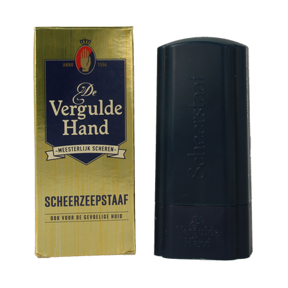 Vergulde Hand Scheerzeepstaaf 75 Gram