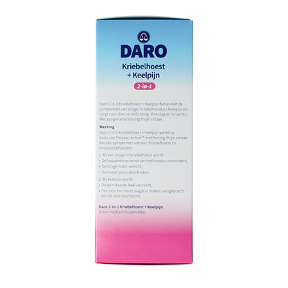 Daro 2 in 1 Kriebelhoest en keelpijn 150 Milliliter