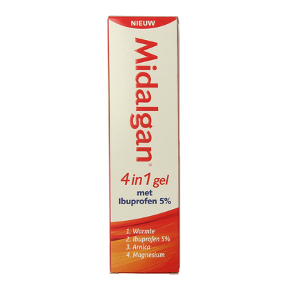 Midalgan 4 in 1 gel + 5% ibuprofen 100.00 Gram