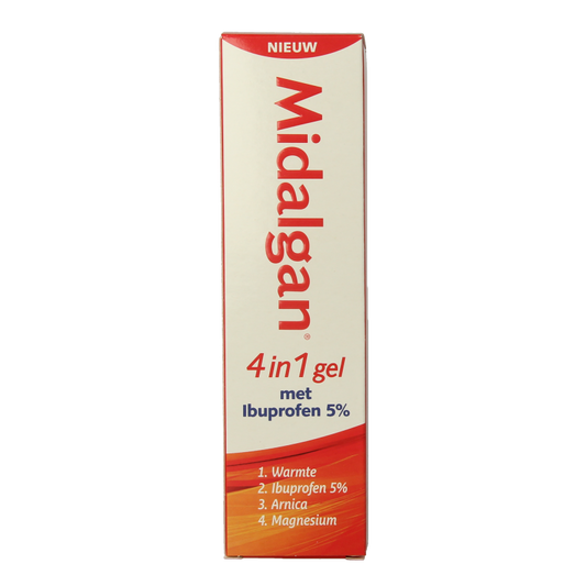 Midalgan 4 in 1 gel + 5% ibuprofen 100 Gram
