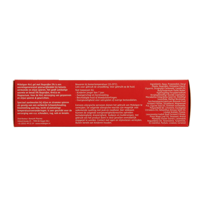 Midalgan 4 in 1 gel + 5% ibuprofen 100 Gram