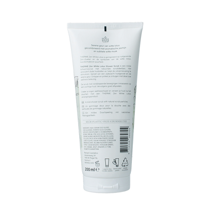 Therme Zen white lotus shower scrub 200.00 Milliliter