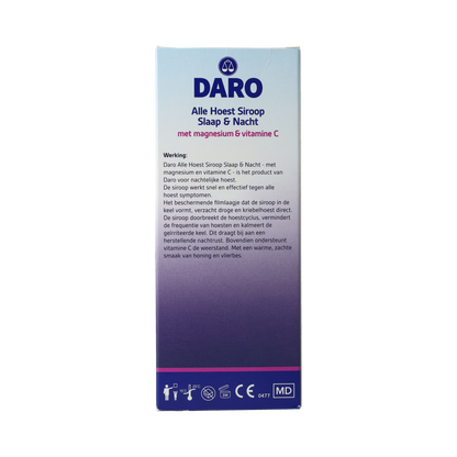 Daro Hoest Siroop Slaap & Nacht 150.00 Milliliter